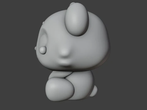 Panda 3D Print Model