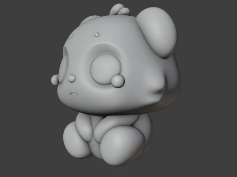 Panda 3D Print Model