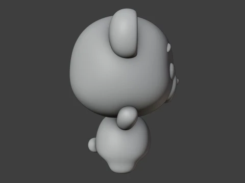 Bear 3D Print Model