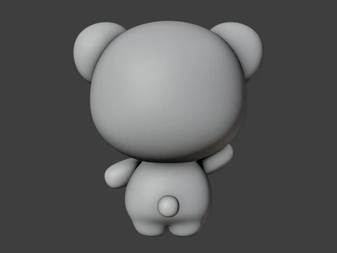 Bear 3D Print Model