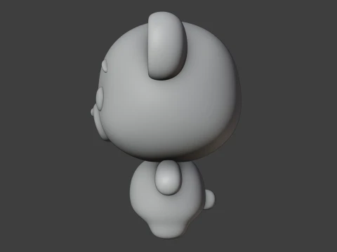 Bear 3D Print Model