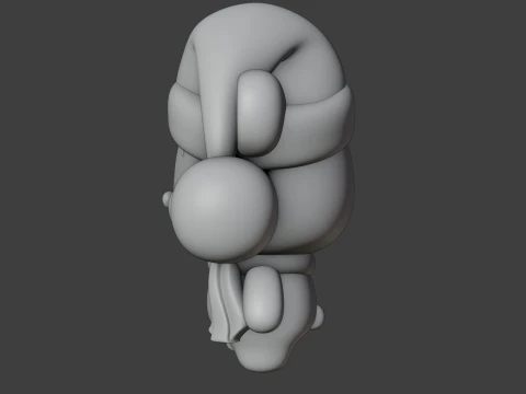 Christmas bear 3D Print Model