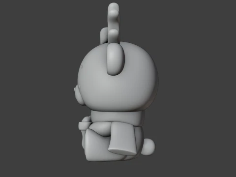Christmas bear 3D Print Model