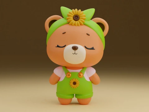 Bear Modelo de impresión 3D