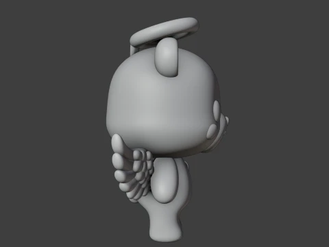 Valentine bear 3D Print Model