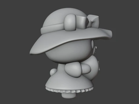 Valentine bear 3D Print Model