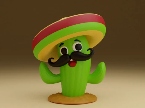 Cactus 3D printmodel