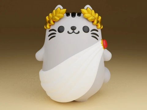 Cat 3D 프린트 모델
