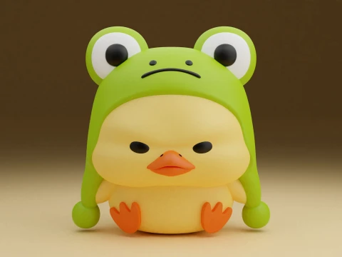 Chicken 3Dプリントモデル
