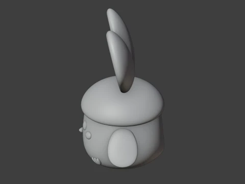 Chicken 3D Print Model