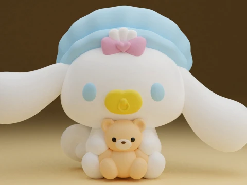 Cinnamoroll sanrio 3D Print Model