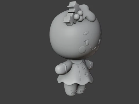 Christmas cookie 3D Print Model