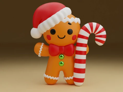 Christmas cookie 3D Print Model