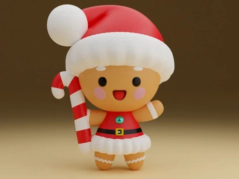 Christmas cookie 3D Print Model
