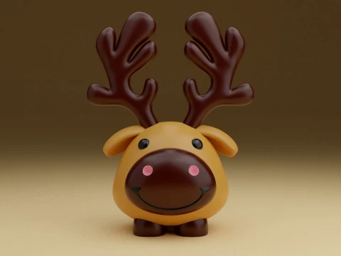Deer Model do druku 3D