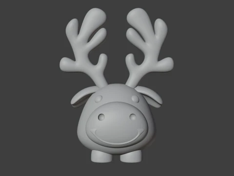Deer 3D Print Model