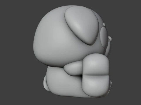 Dog 3D Print Model