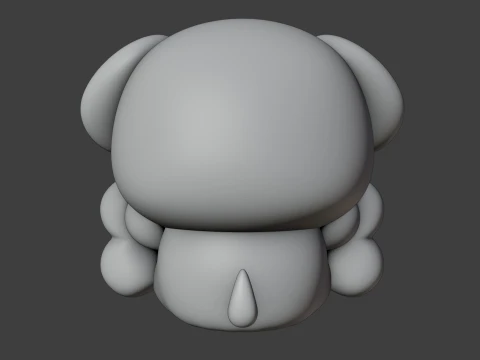 Dog 3D Print Model