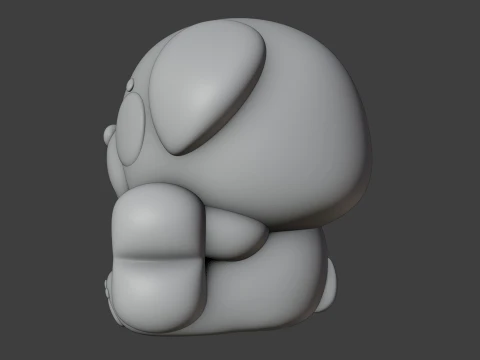 Dog 3D Print Model