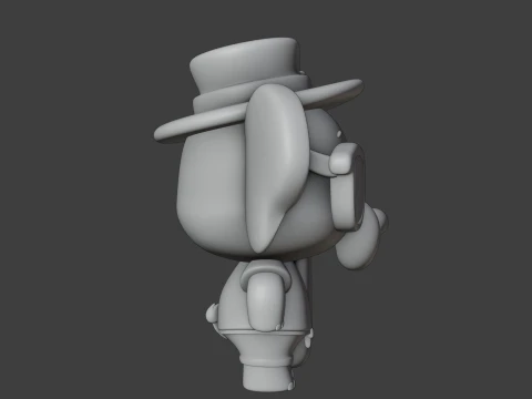 Summer elephant 3D Print Model