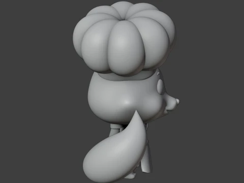 Chef fox 3D Print Model