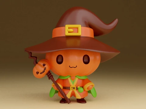 Halloween pumpkin 3D Print Model