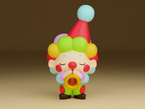 Harlequin boy 3D Print Model