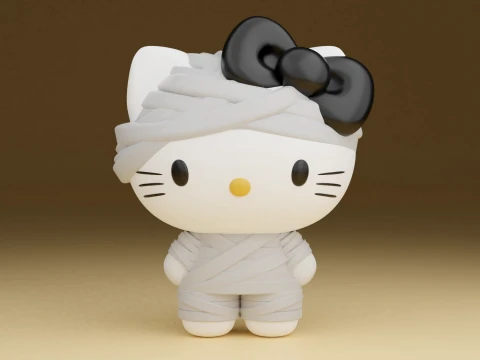 Hello kitty sanrio halloween figure 3D Print Model
