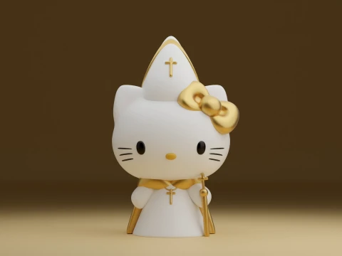 Hello kitty sanrio 3D Print Model