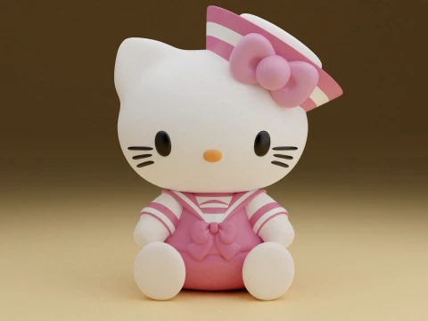 Hello kitty sanrio sailor 3D Принт Модель