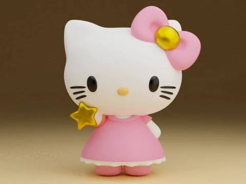 Hello kitty sanrio 3D Print Model