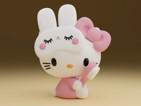 Hello kitty sanrio 3D Baskı Modeli