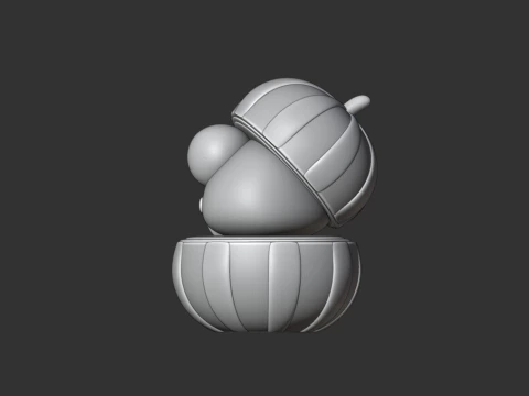 Keroppi sanrio and watermelon 3D Print Model