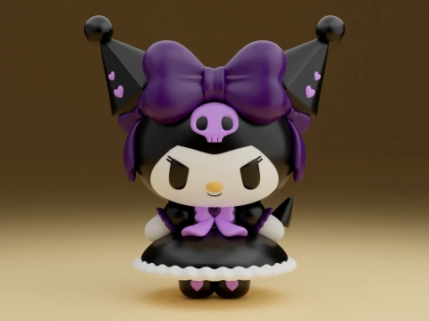 Kuromi sanrio 3D Принт Модель