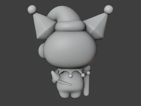 Kuromi sanrio christmas 3D Print Model