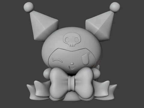 Kuromi sanrio 3D Print Model
