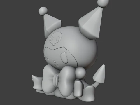 Kuromi sanrio 3D Print Model