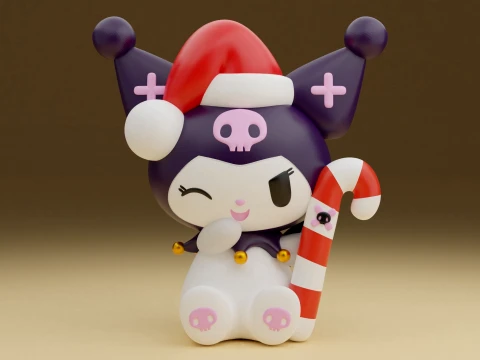 Kuromi sanrio christmas 3D Print Model