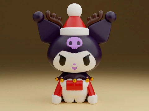 Kuromi sanrio christmas 3D Print Model