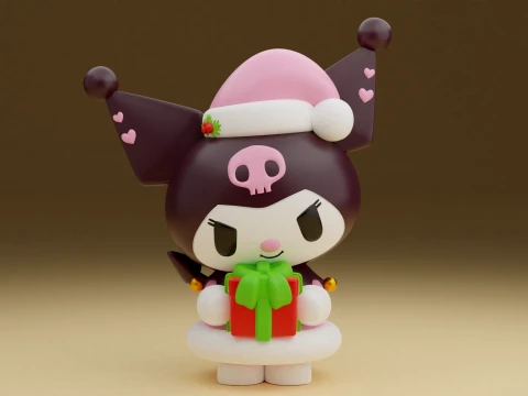 Kuromi sanrio christmas 3D Print Model