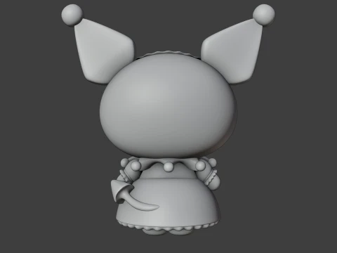 Kuromi sanrio 3D Print Model