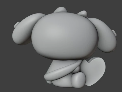 My melody sanrio valentine 3D Print Model