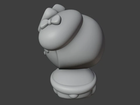 My melody sanrio valentine 3D Print Model