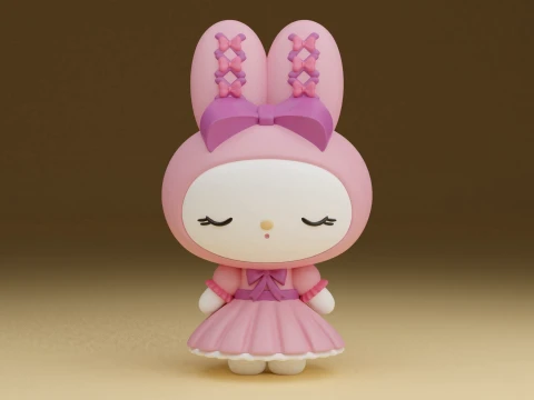 My melody sanrio 3D Print Model