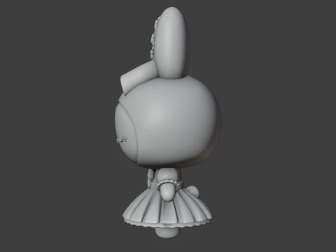 My melody sanrio 3D Print Model
