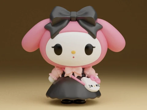 My melody sanrio 3D Print Model