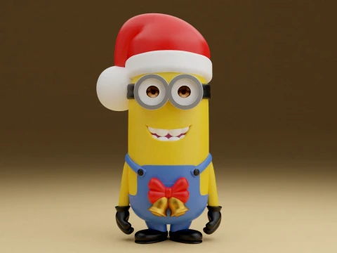Minion christmas Modello di stampa 3D