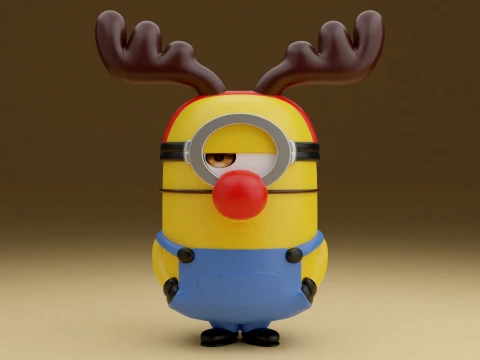 Minion christmas Modello di stampa 3D