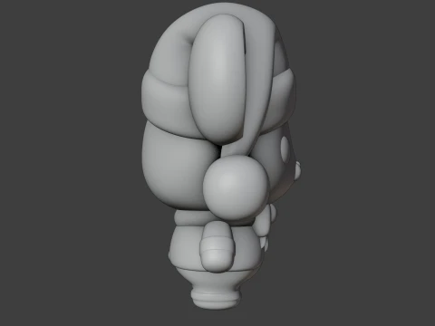 Mouse christmas 3D Print Model