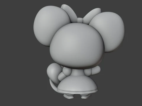 Mouse valentine 3D Print Model